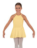 Solid Lycra Halter Binding Dress