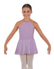 Solid Lycra Halter Binding Dress