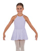 Solid Lycra Halter Binding Dress