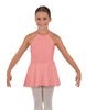 Solid Lycra Halter Binding Dress