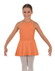 Solid Lycra Halter Binding Dress