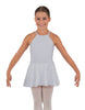 Solid Lycra Halter Binding Dress