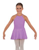 Solid Lycra Halter Binding Dress
