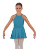 Solid Lycra Halter Binding Dress