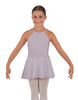 Solid Lycra Halter Binding Dress