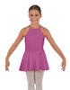 Solid Lycra Halter Binding Dress