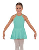 Solid Lycra Halter Binding Dress