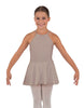 Solid Lycra Halter Binding Dress