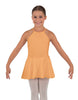 Solid Lycra Halter Binding Dress