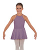 Solid Lycra Halter Binding Dress