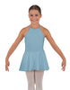 Solid Lycra Halter Binding Dress