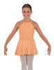 Solid Lycra Halter Binding Dress