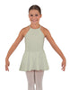 Solid Lycra Halter Binding Dress
