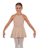 Solid Lycra Halter Binding Dress