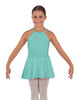 Solid Lycra Halter Binding Dress