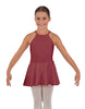 Solid Lycra Halter Binding Dress