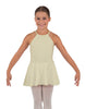 Solid Lycra Halter Binding Dress