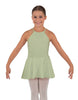 Solid Lycra Halter Binding Dress
