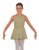 Solid Lycra Halter Binding Dress