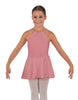 Solid Lycra Halter Binding Dress