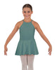 Solid Lycra Halter Binding Dress