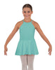 Solid Lycra Halter Binding Dress