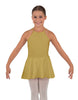 Solid Lycra Halter Binding Dress