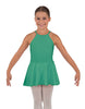 Solid Lycra Halter Binding Dress