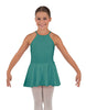 Solid Lycra Halter Binding Dress