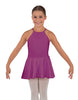 Solid Lycra Halter Binding Dress