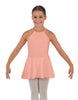 Solid Lycra Halter Binding Dress