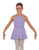 Solid Lycra Halter Binding Dress