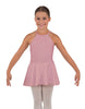 Solid Lycra Halter Binding Dress