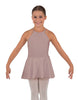 Solid Lycra Halter Binding Dress