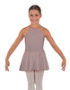 Solid Lycra Halter Binding Dress