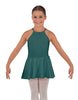 Solid Lycra Halter Binding Dress
