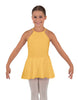 Solid Lycra Halter Binding Dress