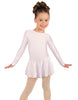 Solid Lycra Long Sleeve Dress