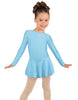 Solid Lycra Long Sleeve Dress