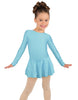 Solid Lycra Long Sleeve Dress