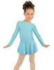 Solid Lycra Long Sleeve Dress