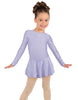 Solid Lycra Long Sleeve Dress