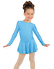 Solid Lycra Long Sleeve Dress