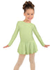 Solid Lycra Long Sleeve Dress