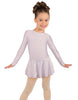 Solid Lycra Long Sleeve Dress