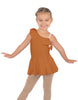 Solid Lycra One Shoulder w Ruffle Dress
