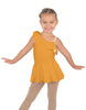 Solid Lycra One Shoulder w Ruffle Dress