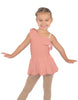 Solid Lycra One Shoulder w Ruffle Dress