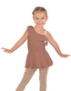 Solid Lycra One Shoulder w Ruffle Dress