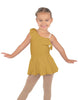 Solid Lycra One Shoulder w Ruffle Dress